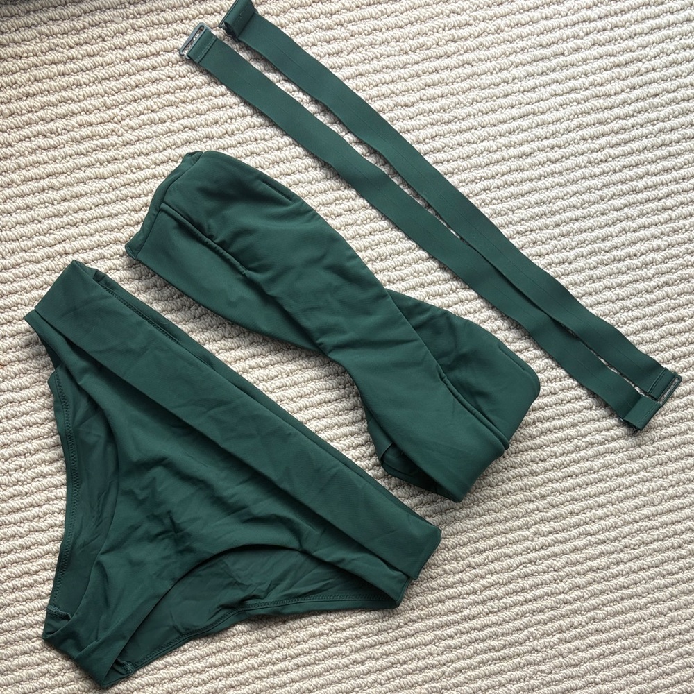 COS Emerald Green Bikini swim set